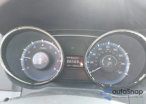 2013 Hyundai Sonata Gls из США, поврежденный, VIN 5NPEB4AC2DH731621